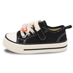 Непромокаемые дышащие детские кеды с противоскользящей стелькой Budding, черный