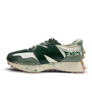 New Balance NB 327 амортизация, износостойкие низкие повседневные городские кроссовки для комьютинга unisex dark green