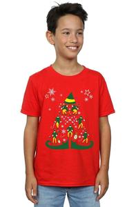 Футболка «Рождественская елка» Elf, красный