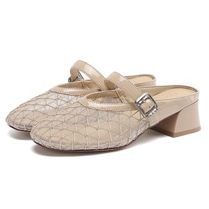 Сандалии с закрытым носком женские FOXER, Apricot