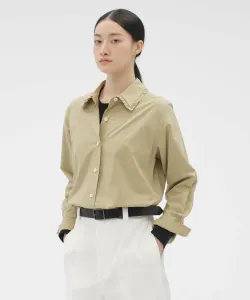 Рубашка из очень тонкого хлопкового поплина