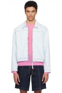 Джинсовая куртка Charlie Gimaguas, синий