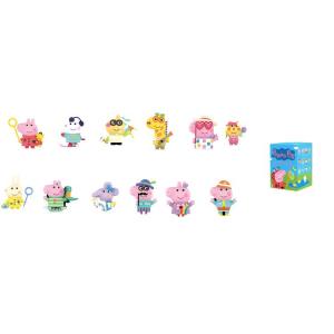 Пиглет Пеппа Пиг, коллекция приключений мистические боксы одиночный мистический бокс/полный бокс 12 шт POP MART