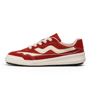 Износостойкие мужские скейтерские кеды Low Top PD, красный