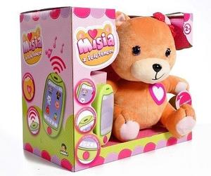 Мадей, интерактивный плюшевый мишка с телефоном. Madej