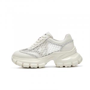 Женские дышащие низкие кроссовки MILLIE'S на массивной подошве Millies, Silver