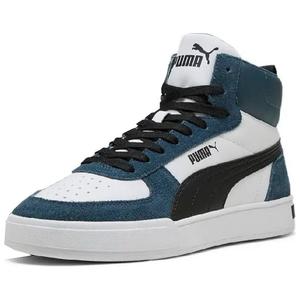 Кроссовки Puma Caven Skateboarding Shoes Unisex Mid-top White/Blue, белый/синий