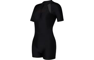 Консервативный утягивающий слитный купальник для женщин Black Arena