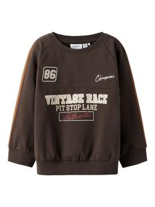 Толстовка NAME IT, коричневый