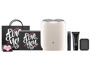 Электрическая бритва MI S200 поворотного типа для мытья всего тела с функцией умного сенсора для влажного и сухого бритья портативная для путешествий Xiaomi