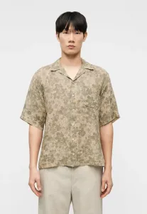 Мужская рубашка свободного кроя с коротким рукавом 120% Lino, Corda