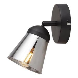 Настенный светильник searchlight Kerrine, черный