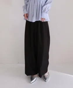 Стираемые брюки с поясом Archives, цвет Black