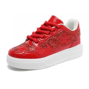 Кроссовки для образа жизни унисекс с низким верхом Tfky, красный