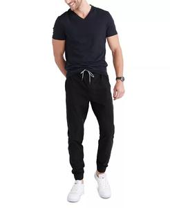 Мужская футболка DropTemp™ Cooling Slim Fit с v-образным вырезом SAXX, черный