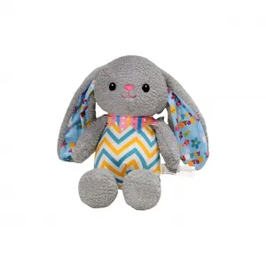 Плюшевая кукла милый полосатый кролик высота 30см CHUNTUSHU