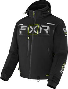 Куртка FXR Maverick мужская, Black/Hi-vis