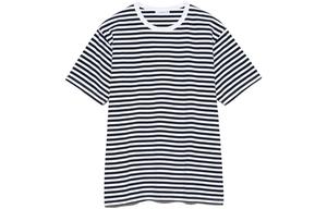 Футболка Coolmax Stripe Jersey Nanamica, белый