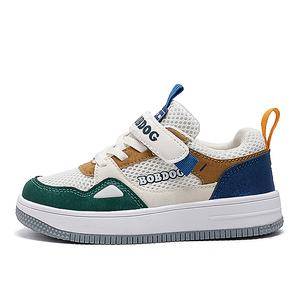 Низкие детские кроссовки для скейтбординга BOBDOG, бежевый/коричневый