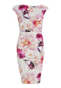 Коктейльное платье SWING, экрю