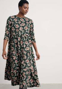 Платье Seasalt Cornwall LINE STROKES, Green - Artist Camellia Coppice/Green