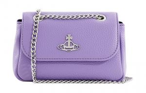 Vivienne Westwood Женская фиолетовая наплечная сумка через плечо кошелек