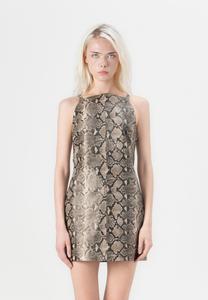 Платье Replay DRESS, Coffè/Sand/Light Brown