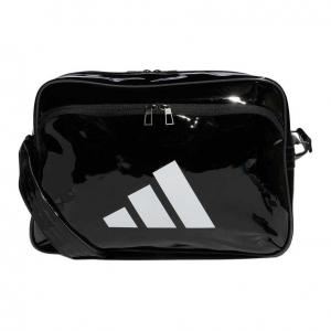 Adidas Полиуретановая поясная сумка через плечо унисекс черная, Black