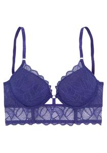 Бюстгальтер пуш-ап LASCANA, Royal blue