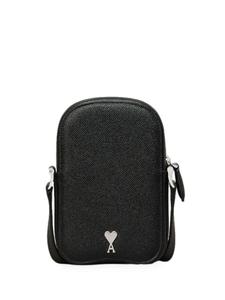 AMI Paris paris Paris Вертикальная сумка через плечо, черный