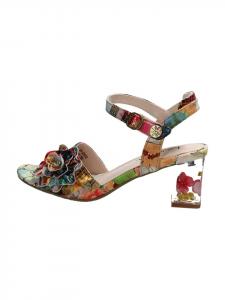 LAURA VITA Разноцветные босоножки с ремешками