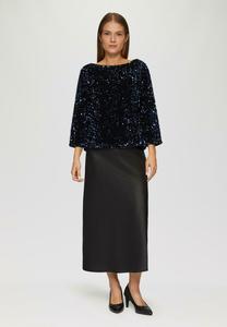 Блуза s.Oliver BLACK LABEL, темно-синий