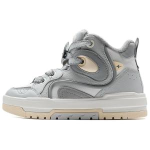 Прочные теплые повседневные туфли средней высоты, женские, серые XTEP, Gray