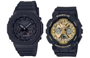 Унисекс парные часы серии Black CASIO