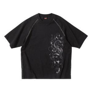 Футболка x coogi ss23 week11 raglan t-shirt 'black' Supreme, черный