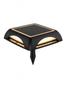 Globo lighting Солнечный светильник "SOLAR LIGHT ALUMINUM DIE CASTING BLACK MATT, 1XL" черного цвета