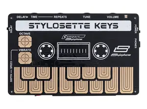 Dubreq Stylophone Stylosette Клавиши Портативный Кассетный Синтезатор