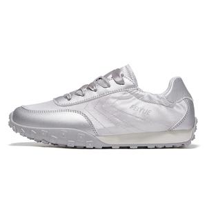 Кроссовки для образа жизни женские низкие, серебряный Feiyue, серебряный