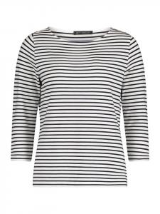 Базовая полосатая рубашка белого/темно-синего цвета Betty Barclay