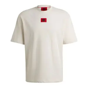 Футболка с коротким рукавом HUGO Drambok Rb 10257318, бежевый