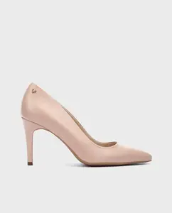 Женские туфли-лодочки из кожи с гелевой стелькой и шпилькой Martinelli, бежевый