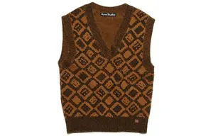 Acne Studios Жилет унисекс сахарно-коричневый, Sugar Brown