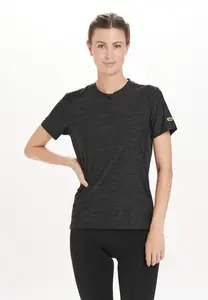 Функциональная рубашка ENDURANCE "Маримба" с практичной технологией Quickdry, черный