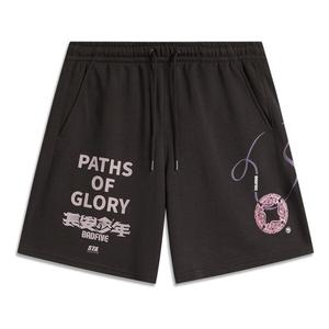 Шорты badfive changan boys графические шорты Li-Ning, черный