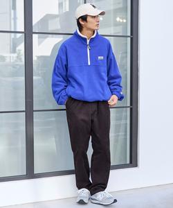 Флисовая куртка DISCUS с половинной молнией, изготовленная на заказ товар, представленный на YouTube Coen, цвет Cobalt