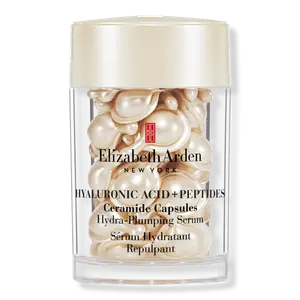 Гиалуроновая кислота + пептиды + церамиды в капсулах. Увлажняющая сыворотка для придания объема. Elizabeth Arden, 30 ct