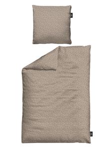 Постельное белье Leo, 135x200 см, серо-коричневый цвет Sansibar, 135 x 200 + 80 x 80 см