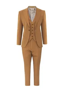 Костюм приталенного кроя Fashion Tower, Braun