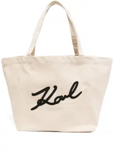 Сумка-тоут K/Signature Karl Lagerfeld, бежевый