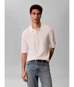 Полюс relaxed fit Calvin Klein Jeans, экрю